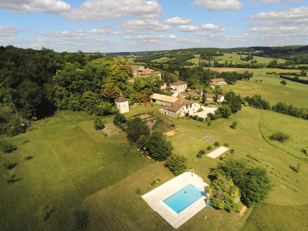 Villa Les Collines Du Quercy Blanc Castelnau-Montratier Exterior foto